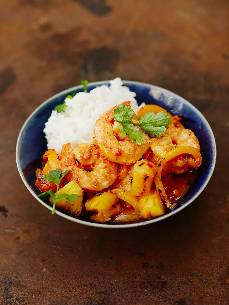 Szechuan sweet & Sour Prawns